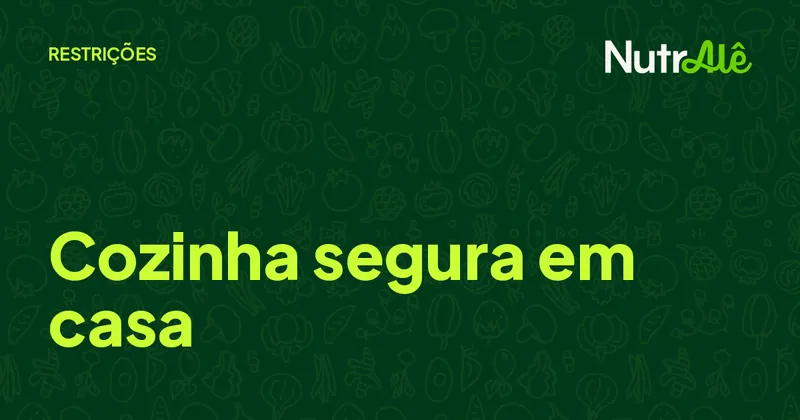 Capa do artigo: Contaminação cruzada na cozinha de casa: um guia prático